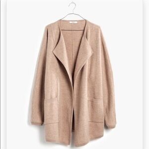 Madewell Oversized Sweater Jacket/Coatigan *100% Merino Wool*